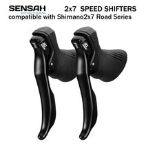 자전거프레임 치넬리 비고렐리 알루미늄 서벨로sensah road bike shifters 2x7 speed 레버 브레이크 2x7 speed road Bicycle for sti, r7 2x7 로드 시프터, 협력사