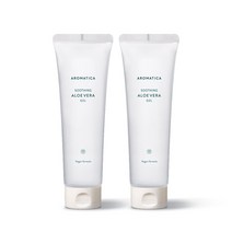 아로마티카 95% 수딩 알로에 베라 젤 180ml, 2개