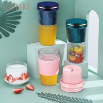 해독주스믹서기 과일 야채 채소 초고속 블랜더 믹서기 휴대용 블렌더 주스 압착기 충전 스무디 블렌더 전기 미니 블렌더 초 플래시 과즙 도구, 녹색 업그레이드