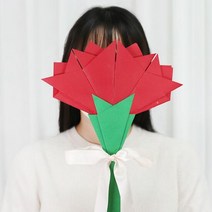 1300K 왕 카네이션 종이접기 DIY KIT 5인, 단품