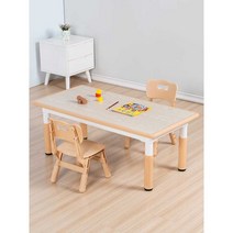 플라스틱아동테이블 가정용 교실 유치원 책상 공부방, 스카이 화이트 표면 60x120
