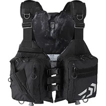 다이와 DF-6421 가벼운 구명복 구명조끼 낚시자켓 수납 조끼, 그레이지