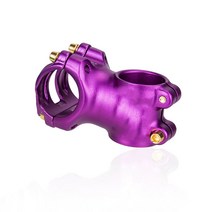 ZTTO 알루미늄 산악 자전거 핸들 바 스템 전문 7도 고정 솔리드 컬러 45mm 부품 교체, Purple