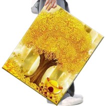 FASEN diy보석십자수 캔버스 형액자 세트 40cm x 50cm, 1개, AYW-171