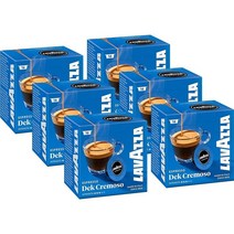 독일직구 6 x 라바자 아 모도 미오 EXPRESO DEC 크레모소 16캡, 수량, 상세참조