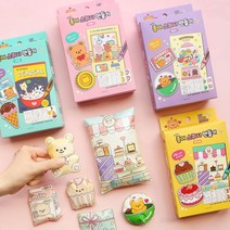 말랑이 종이스퀴시 만들기 미술놀이 DIY 미술 종이공작 랜덤