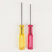 JSTrading 육각렌치 공업용 오버록 바늘 나사 조임 드라이버 교체, 노란색