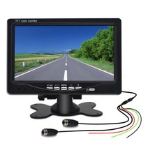 15인치터치모니터 15인치 모니터 휴대용 소형 2022 새로운 7인치 자동차 lcd, 갈색