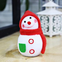 아트박스/파티해 눈사람인형장식 9cm (레드), 레드123771019