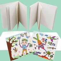 만능 빅 스크랩북_무지스크랩북 6P (2set), 스크랩북 10p  (2set)