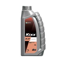 (2사이클 2행정) 가솔린 엔진오일 Kixx M 2T JASO FB 1L 1박스