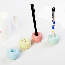 다용도세라믹 칫솔꽂이 도자기 면도기 꽂이, 블루-MLAA08, 1개