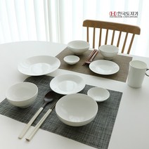 한국도자기 명품 누보 2인세트 도자기 화이트 식기 부부 신혼 그릇세트, 누보 2인 세트