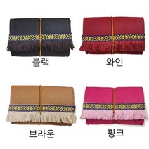 에스닉 펠트 타로 보관 케이스, 블랙