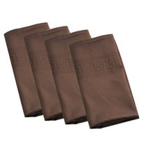 바리스타 시험용 린넨 키친크로스, 브라운, 9개