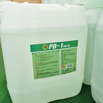 정품 피비원 PB-1 초강력 다목적세정제 20kg(말통), 1통, 20L