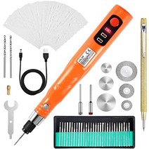 각인 인그레이빙펜 레이저 조각 절삭기 Uolor 무선 usb rechargable 조각 도구 키트 전기 조각사 에칭 쥬얼리 용 로타리 도구 플라스틱 나무 유리 돌, 무선 usb 충전식 조각 도구 키트