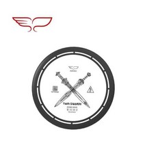 Yikon퍼트 및 접근 디스크 골프 플라잉 디스크 야외 놀이 장난감 스포츠 주니어용 비치 디스크 비치 게임트윈 칼, TWIN SWORDS BLACK+기타