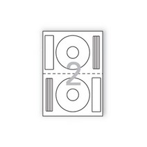 CD DVD용라벨(IJ-3642P 100매 한국폼텍) _ 999763EA, 쿠팡 본상품선택