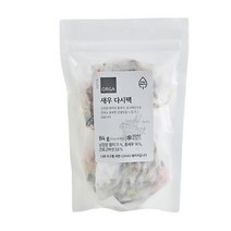 [한끼ZERO 새우 다시팩 84g (84g) 깊은맛 천연 조미료 캠핑 휴대용 자취생 간단요리 ORGA 홈캉스 맛집, 9개