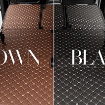 아이칸 포드 익스플로러 5세대/6세대 퀄팅 트렁크매트 자동차 차박매트, 블랙, 포드익스플로러 6세대 (19년~)_7인승_분리형