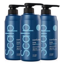 컨퓸 스칼프 약산성 카페인 샴푸 500ml 3개