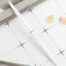 고급 금속 볼펜 비즈니스 사무실 광고 맞춤 선물 문구 로즈 골드 롤러 10 Mm 리필 잉크 블랙, white