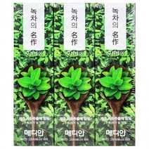 찐알짜 메디안 그린티에너지 치약 120g x 3개입-구취케어, 상세페이지 참조