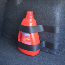 Car fire extinguisher sticker fixing tape for BMW 5-series X7 X1 M760Li 635d 120d 120i 740Le iX3 i3s, 01 Black