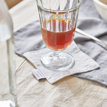 린넨 광목 무지 패브릭 티코스터 컵받침대 10color, 면 카키