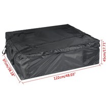 차량루프랙레일 자동차루프브라켓 589l 132x97x46cm 범용 대형 방수 uv 보호, 스타일 6-리터