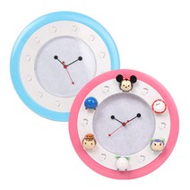 디즈니 썸썸 DIY 피규어 벽시계, 블루_도날드