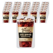 칸타타 아이스 파우치 블랙커피, 190ml, 60개