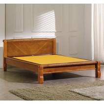 [나비효과가구] [나비효과] 경인 흙돌침대 KW1146 노란흙판 흙침대Q, 상세 설명 참조