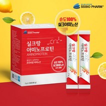 실크랑 아미노프로틴 30 프로틴 아미노산 단백질보충 단백질분말, 60g, 1개