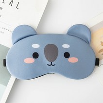 실크안대 여행용 사계절 코튼 애니메이션 슬리핑 아이 마스크 귀여운 눈가리개 커버 패치 여행 홈 아이스 릴렉스 아이eyesha이드 어린이 및 성인용 선물
