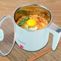 1인분 미니 라면 포트 2중 스테인레스 0.7L / 캠핑 쿠커 식사 삶은계란