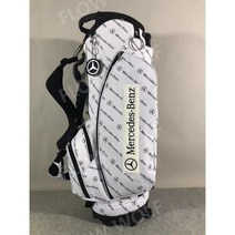벤츠 골프백 브라켓 경량 클래식 방수 아웃도어 클럽백, 화이트