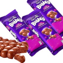 캐드베리 영국왕실 초콜릿 버블리밀크 160g x 3개