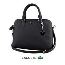 라코스테 남녀공용 블랙 LOGO CLASSIC PIQUE 가방
