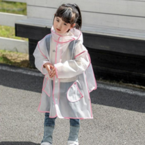 예끼 반투명꼬깔모자우비 초등학생 우의 우비주니어의류