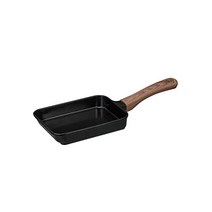 시비 재팬 계란 구이 프라이팬 12×17cm IH 대응 세라믹 가공 목조 핸들 블랙 미니 계란 구이 MC copan シービージャパン 卵焼き フライパン 12×17cm IH対応 セラミ
