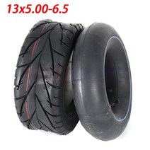 [ 전동 킥보드 ] 13 인치 고 카트 13x5.00-6.5 오토바이 FLJ K6 전기 스쿠터 휠 액세서리 용 타이어 공압 타이어, [1] inner tube