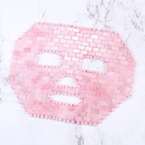 눈마사지기 진동안마기 소형 미니 눈찜질기천연 로즈 쿼츠 페이스 제이드 마스크 콜드 테라피 뷰티 툴 핑, 01 Face Mask No Box