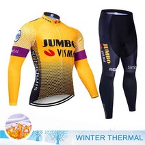 겨울자전거복장 라이딩 싸이클 보온 복장 점보 따뜻한 양털 사이클링 저지 세트 의류 사이클링
