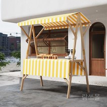 매대 진열대 노점 부스 판매대 야시장 좌판대 행사매대 진열매대 시식용, H.   120 x 60 x 200