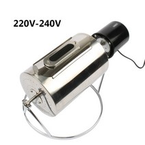 CUKYI 110V 220V 가정용 전기 커피 로스터 40W 전원 스테인레스 스틸 커피콩 로스팅 머신, AU, 02 220V without holes