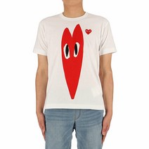 꼼데가르송 20SS 남성 반팔 티셔츠 P1T224 WHITE P1T224WHITE