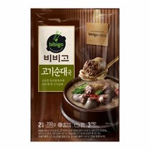 [한끼](냉동) 비비고 고기순대국 700g 간편식 아침대용 캠핑 자취생 필수품 간단식사 CJ 우리집 식재료, 9개