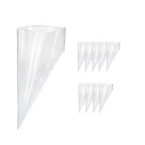 테스코마 더블 데코레이팅 백 짤주머니 30cm, 10개입, Clear